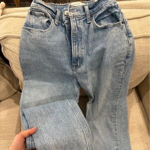 Abercrombie & Fitch Light Blue Straight Leg Jeans